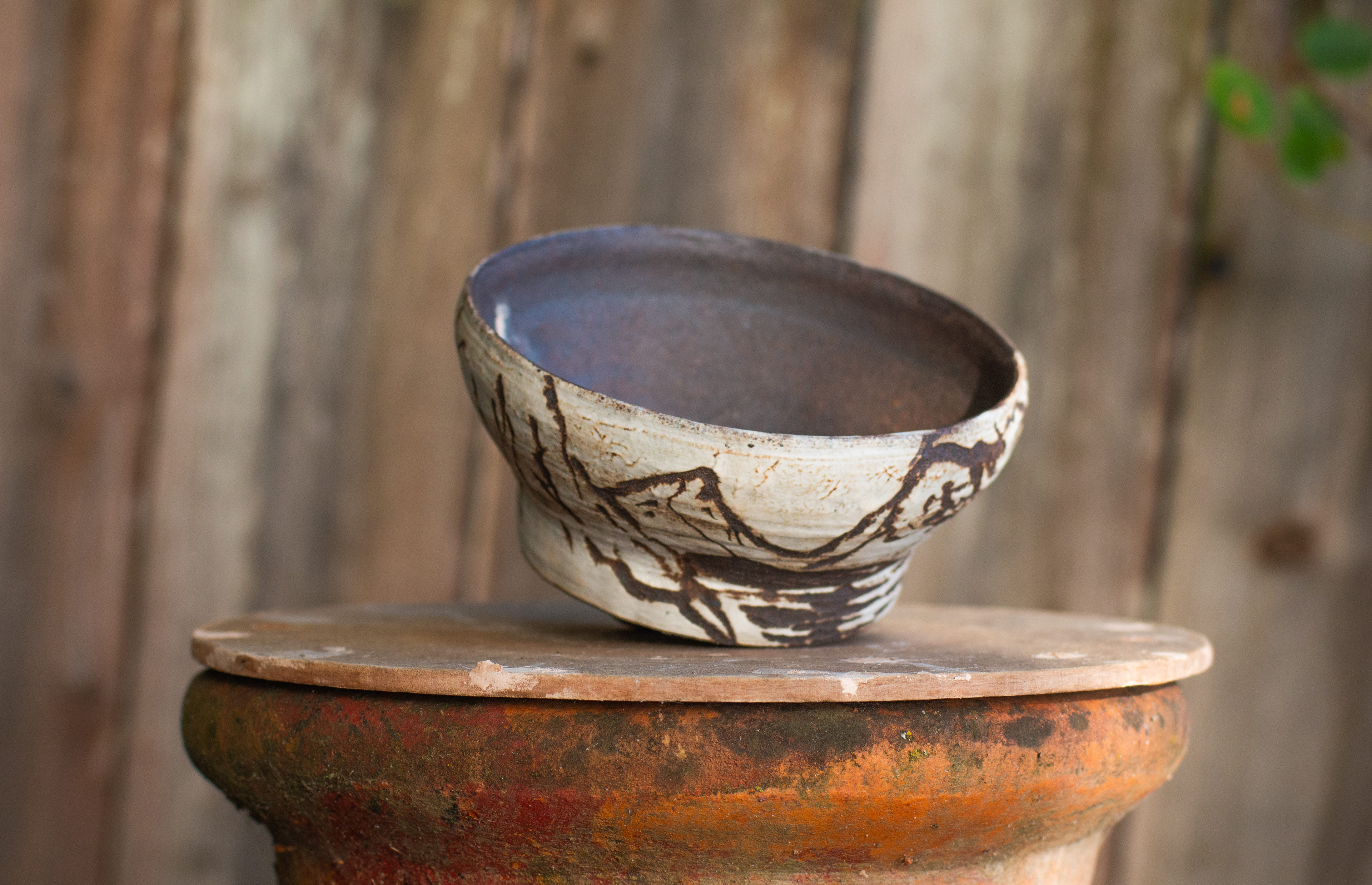 Mt. Scene W/ Lake Planter Pot 1