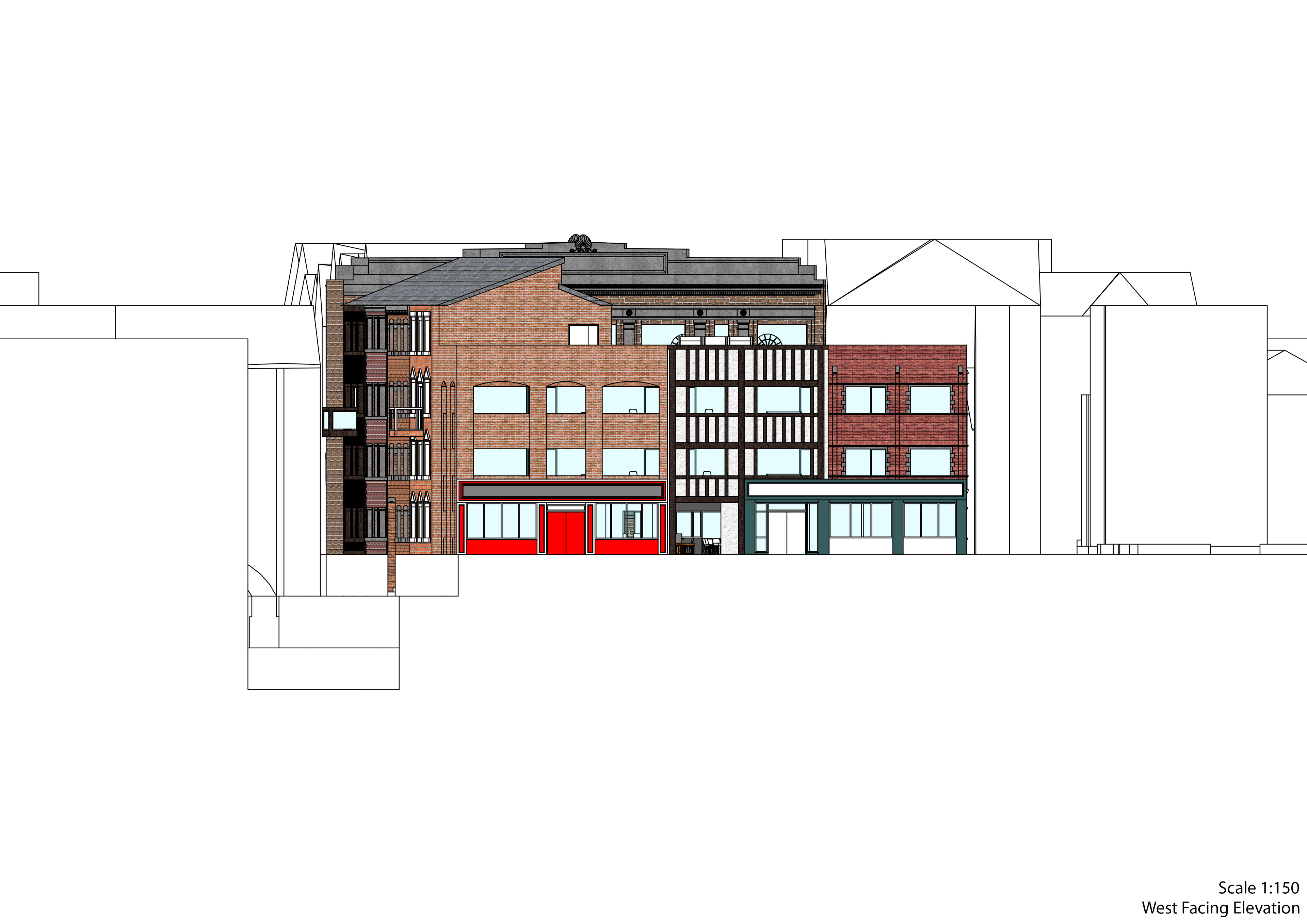 West Elevation