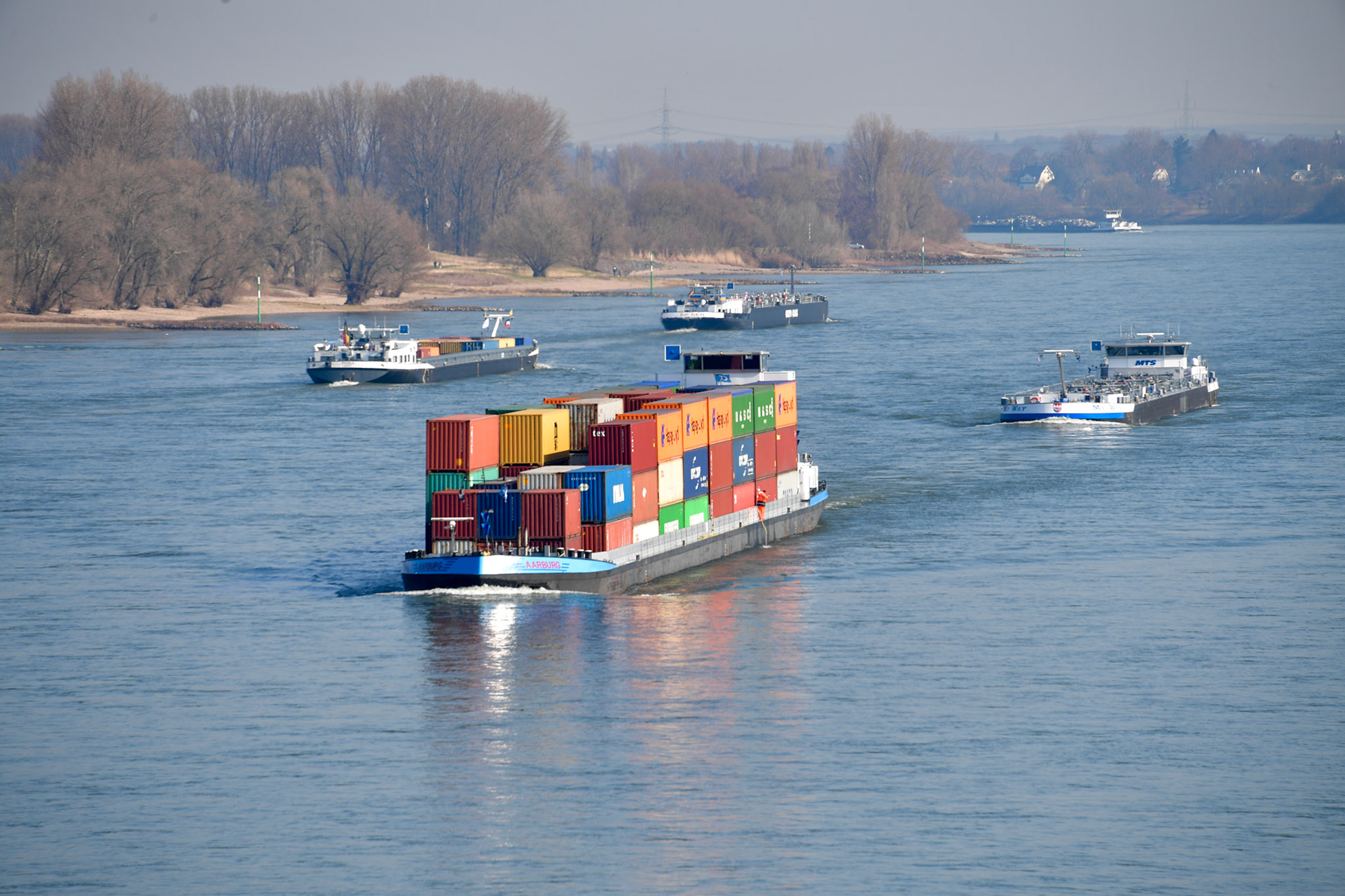 Rhein bei Langs-Kierst
