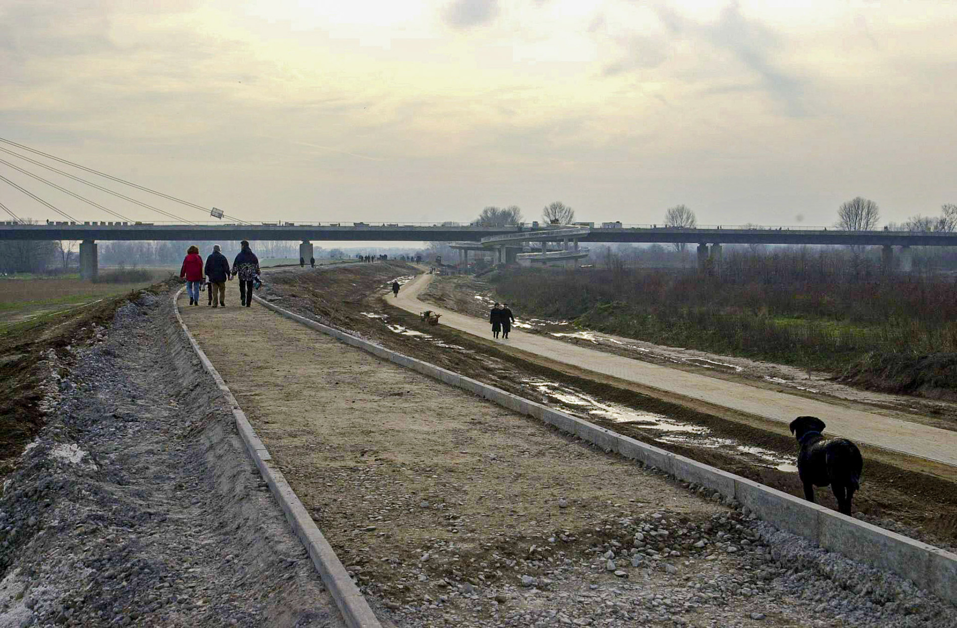 Flughafenbrücke