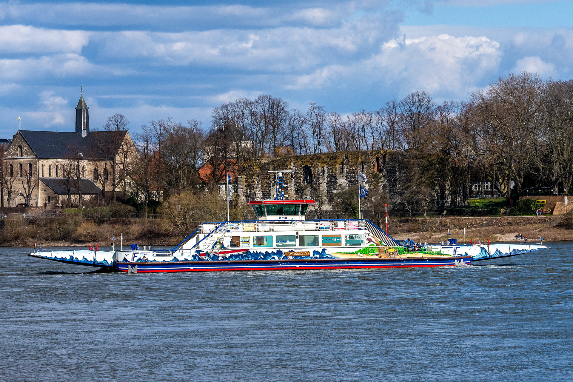 Rhein bei Langs-Kierst