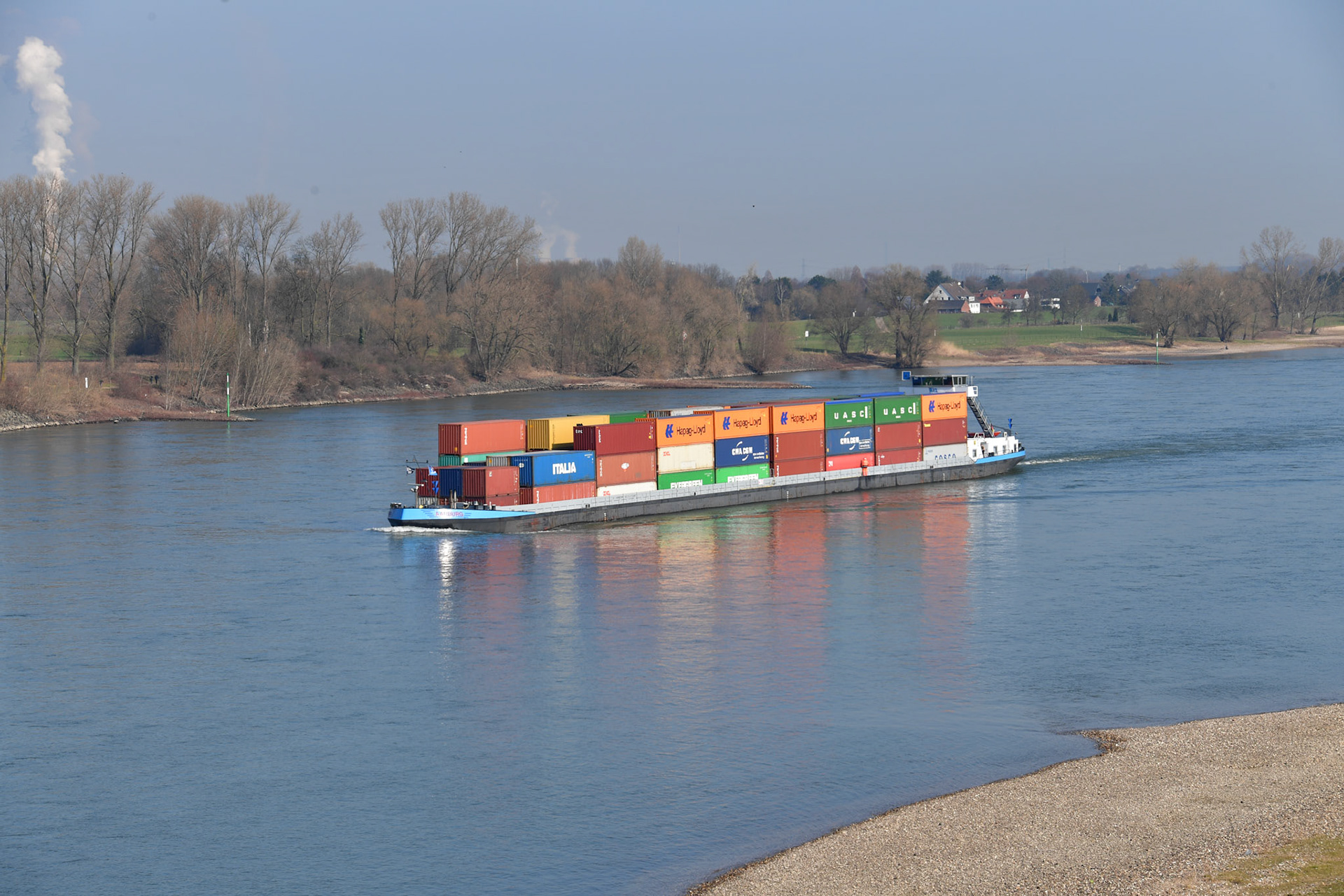 Rhein bei Langs-Kierst