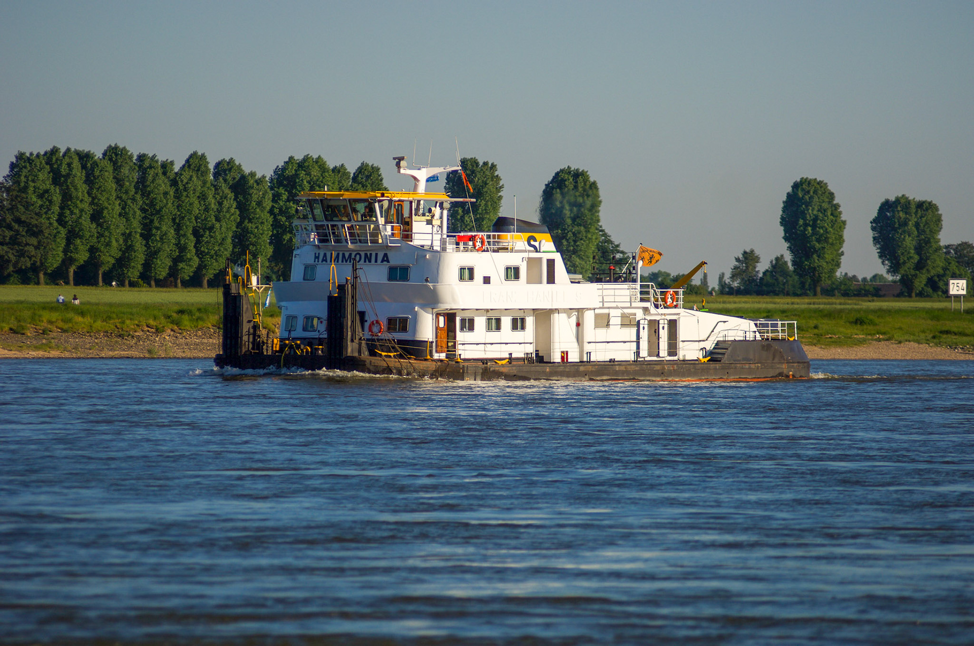 Rhein bei Langs-Kierst