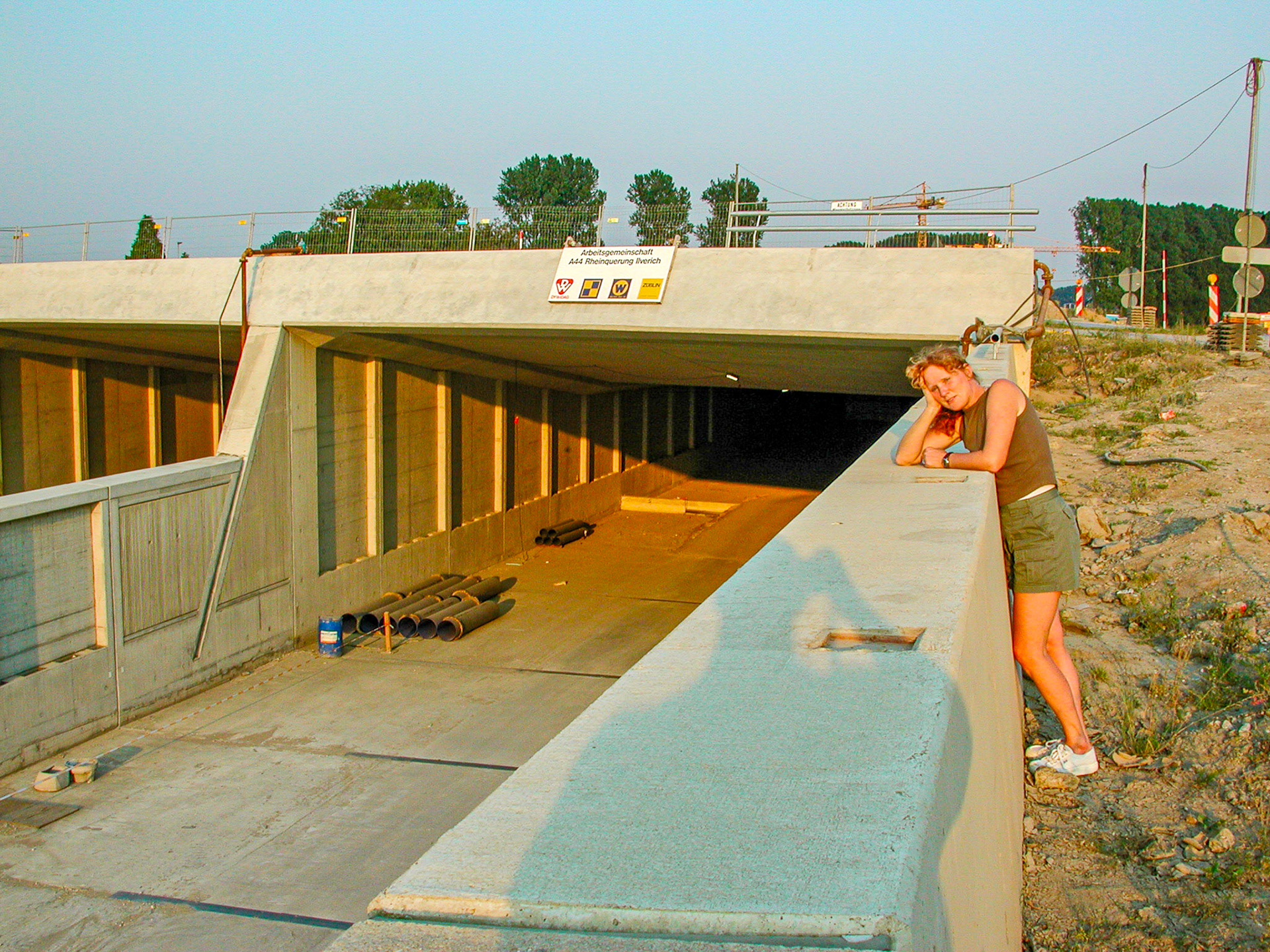 Flughafenbrücke
