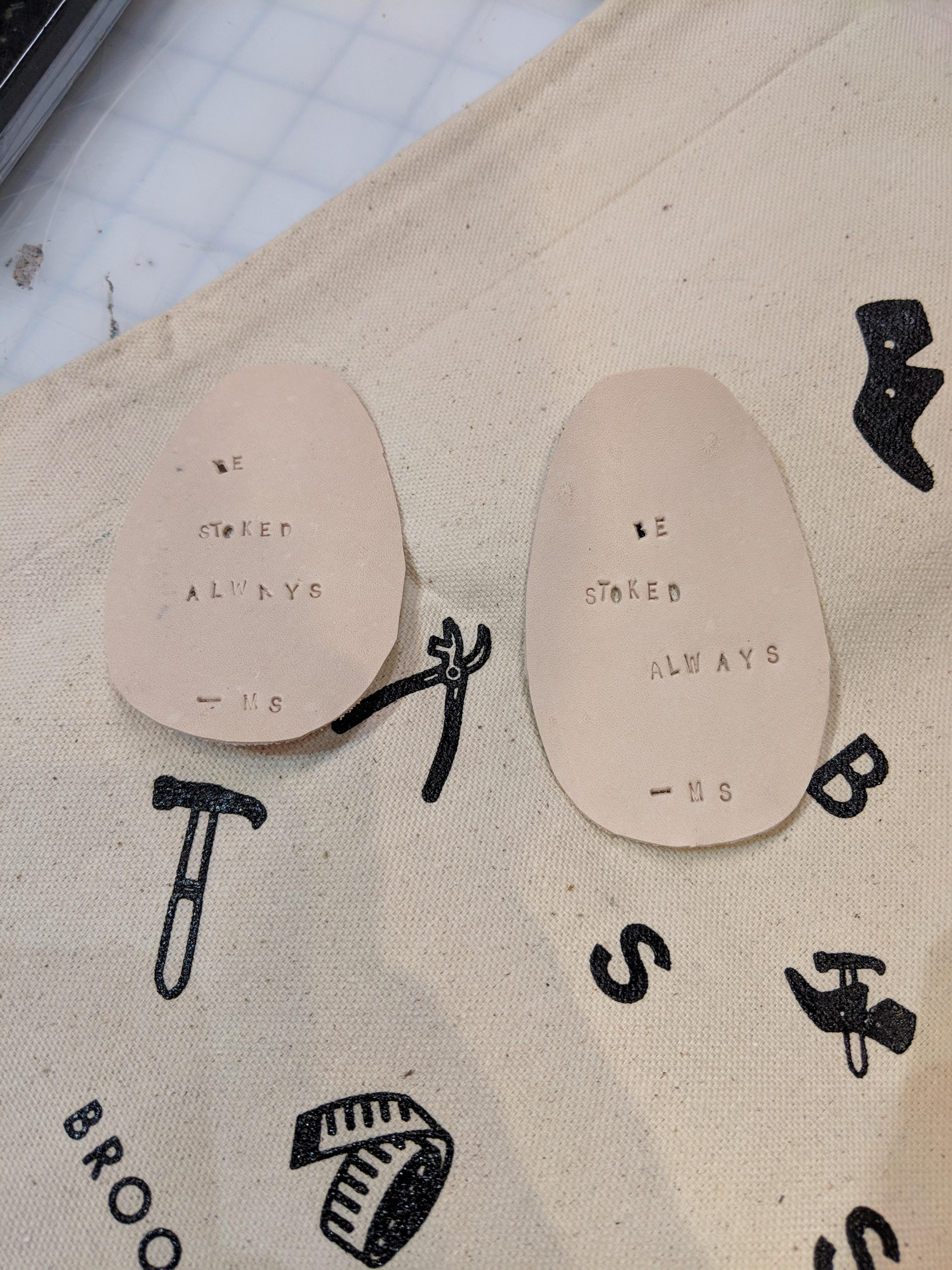 Finishing touch heel piece