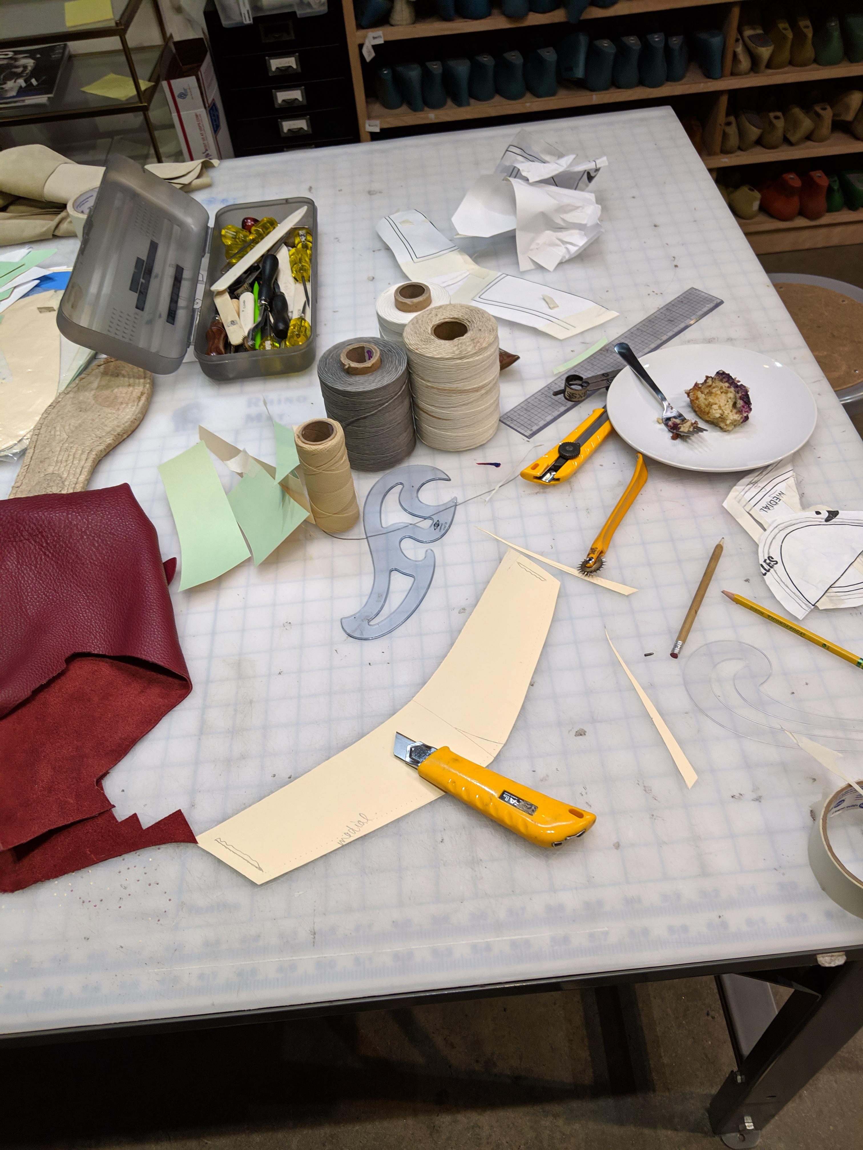Fashioning a stencil