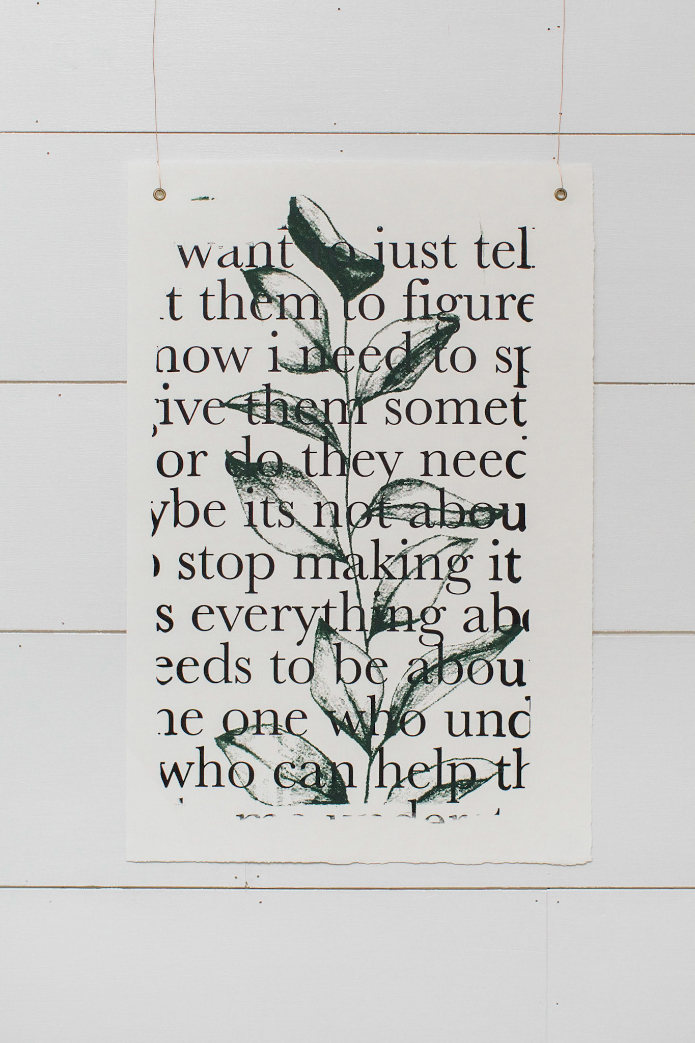 "Can't Say It" | Anna Renaud