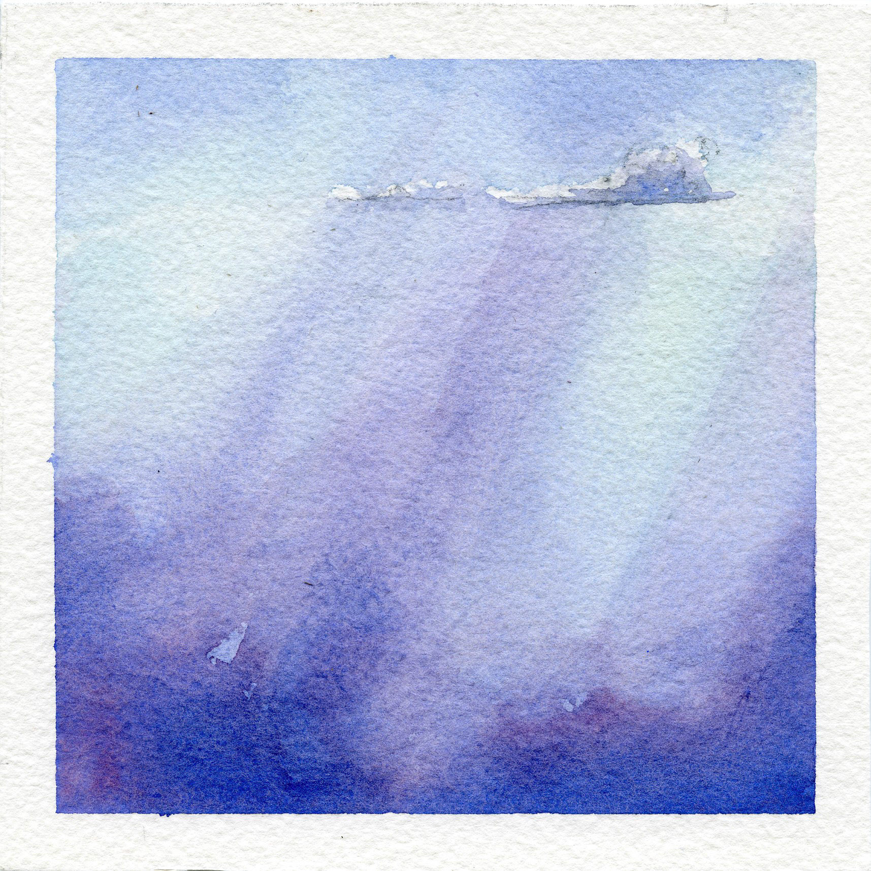 "on my way home" (5.75"x5.75") | Charisse Salladé