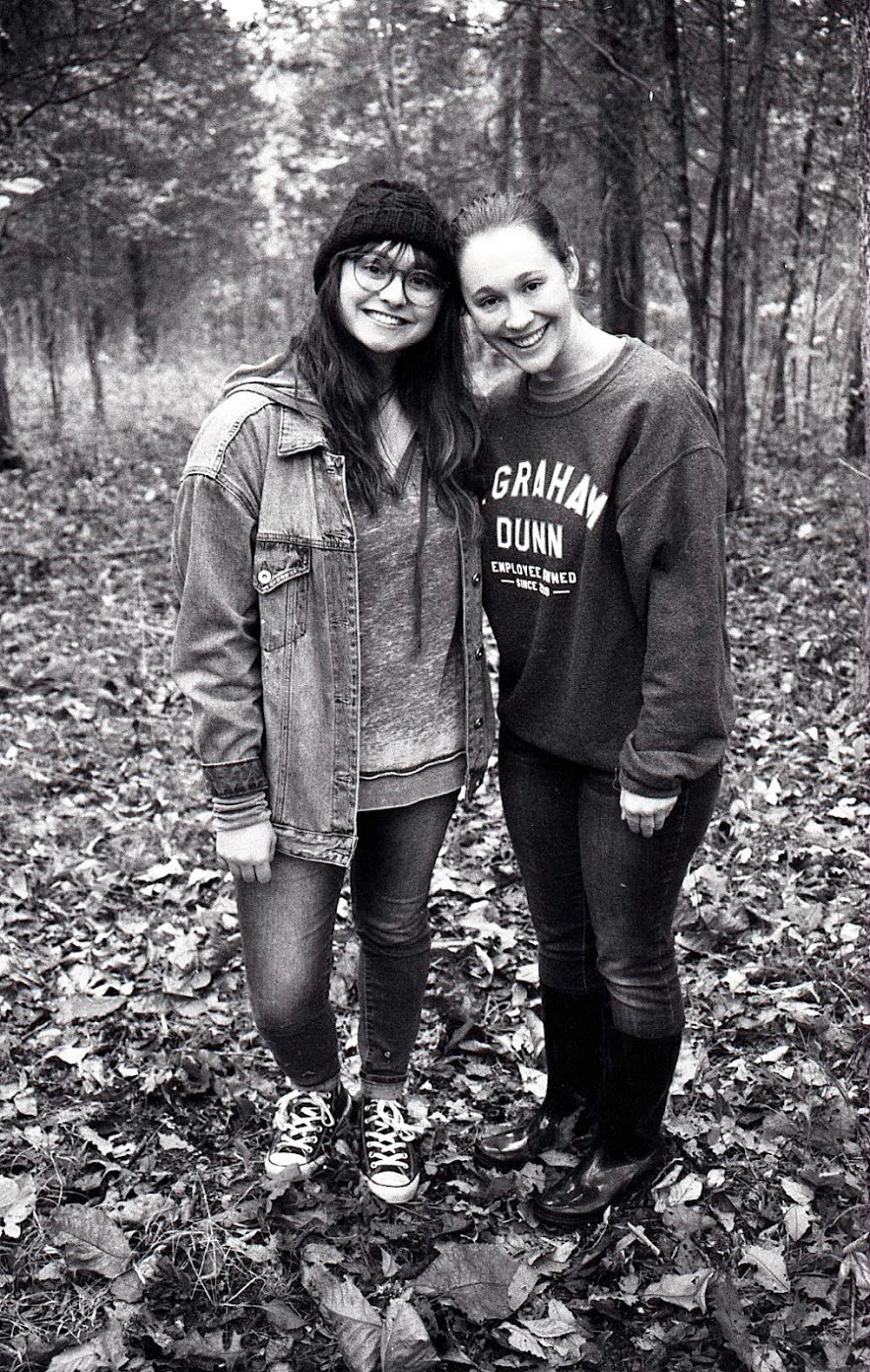 My Sister and I • Audrey Swartzentruber • October, 2020 • 5 by 7 • FB print • 35mm