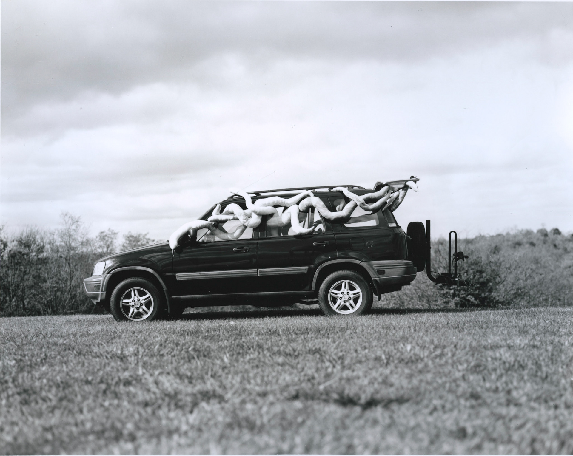 Honda CR-V • Gabby Long • 2020 8”x10” print silver gelatin print Large-Format