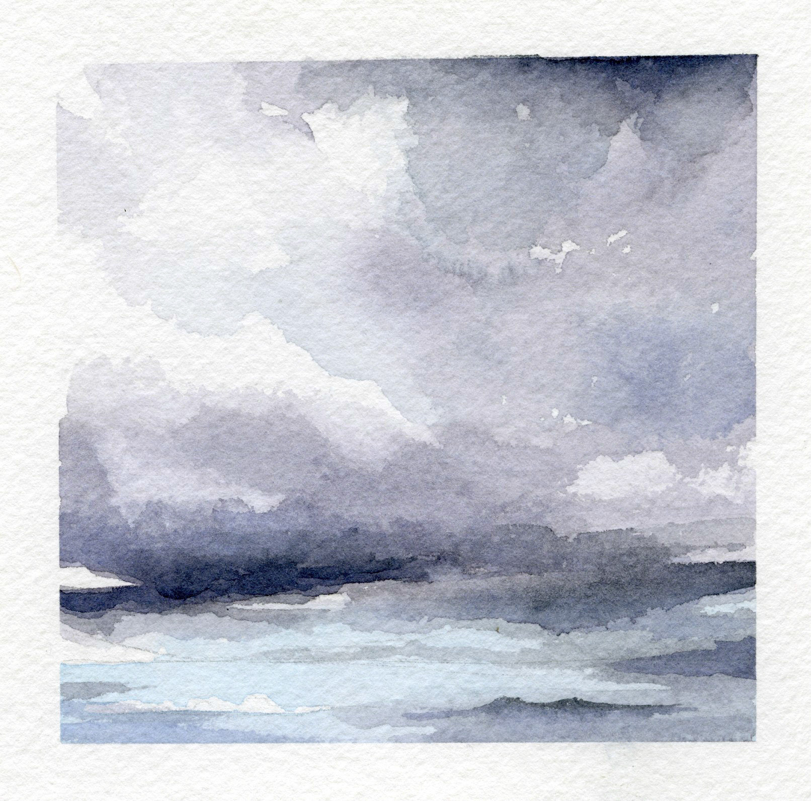 "i wait expectantly" (5"x5") | Charisse Salladé