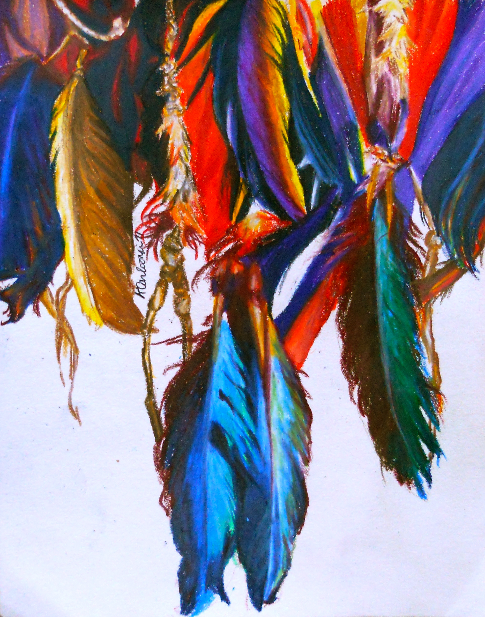 Color Study, Colored Pencil on Paper, 4x6"