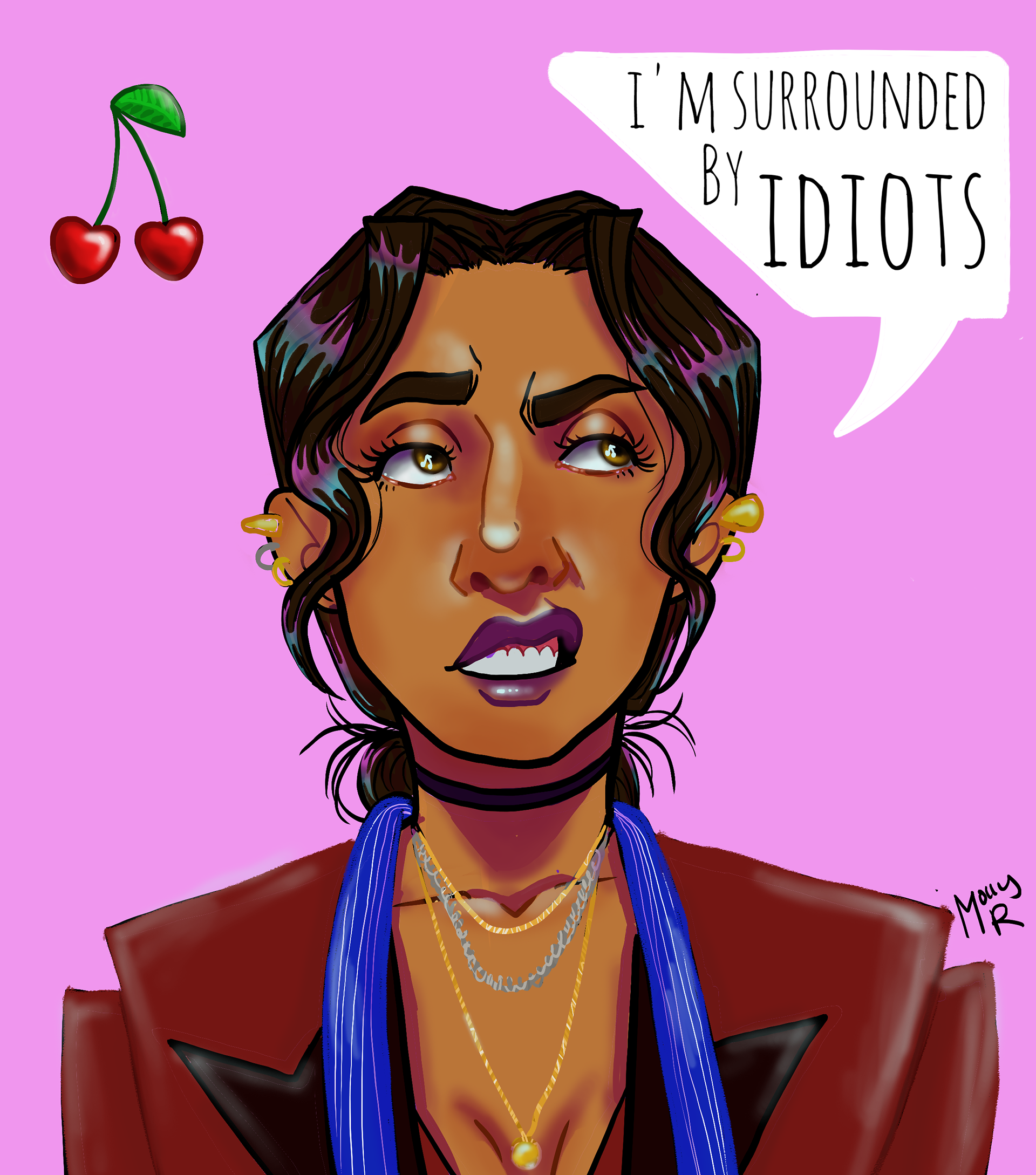 Cherry, Adobe Photoshop, 2022