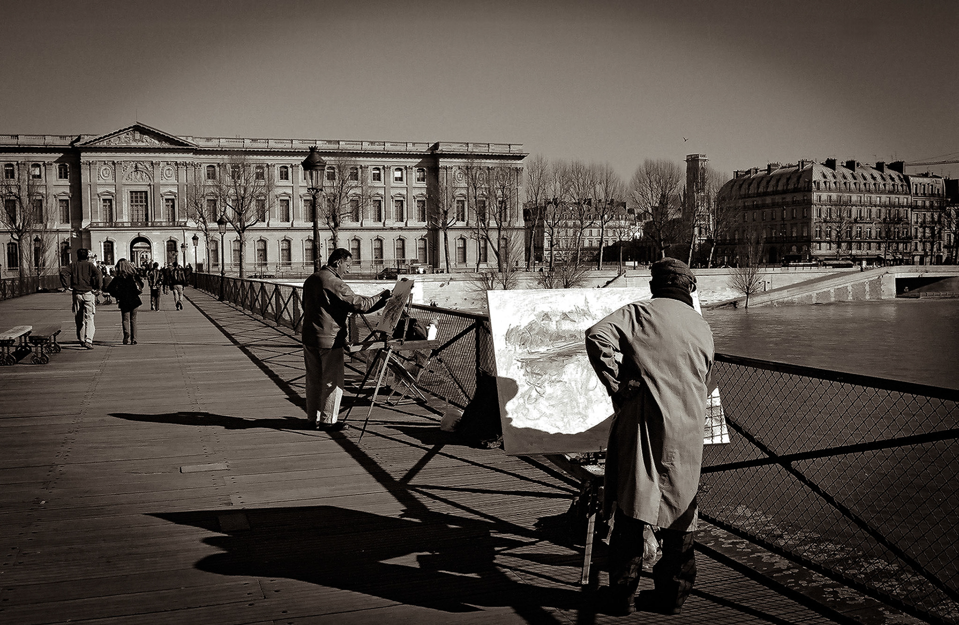 Art on the bridge