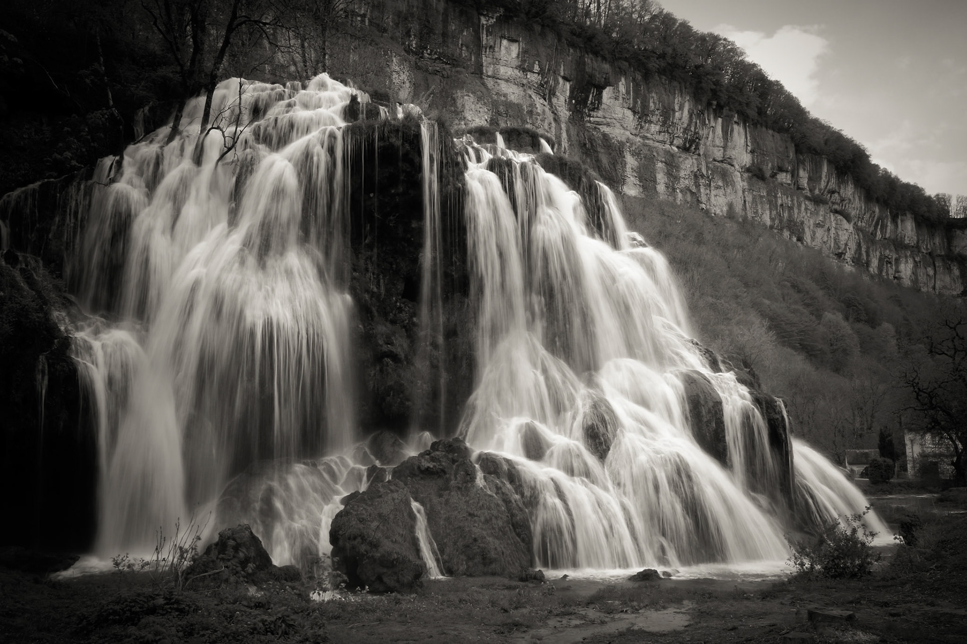 Les cascades des tufs, Baume-les-Messieurs