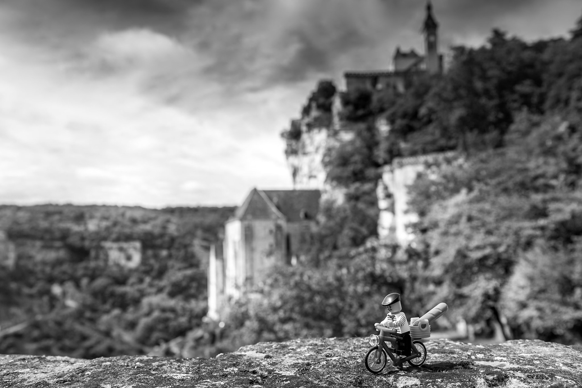 Eugène à Rocamadour