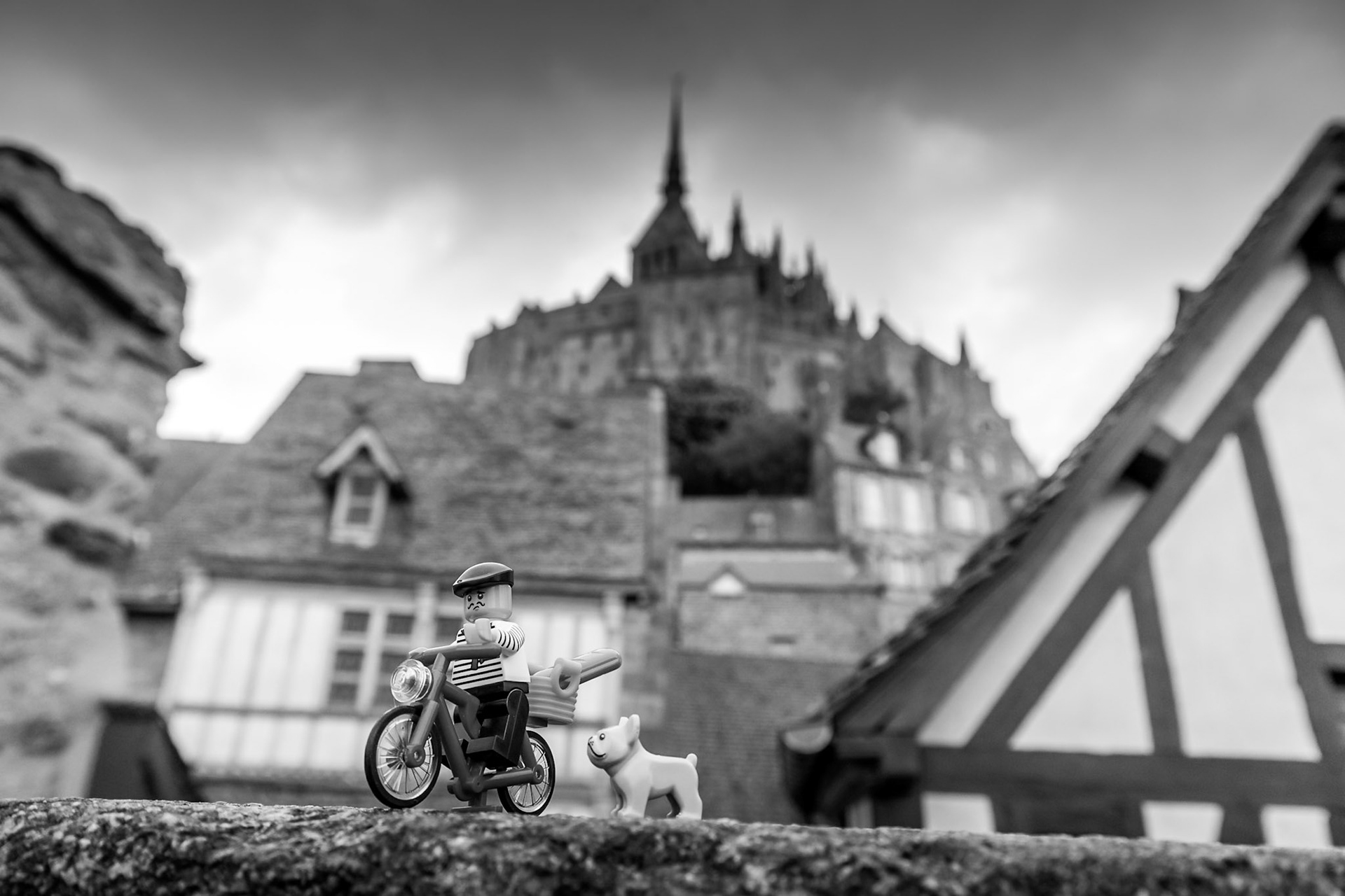 Eugène au Mont Saint Michel