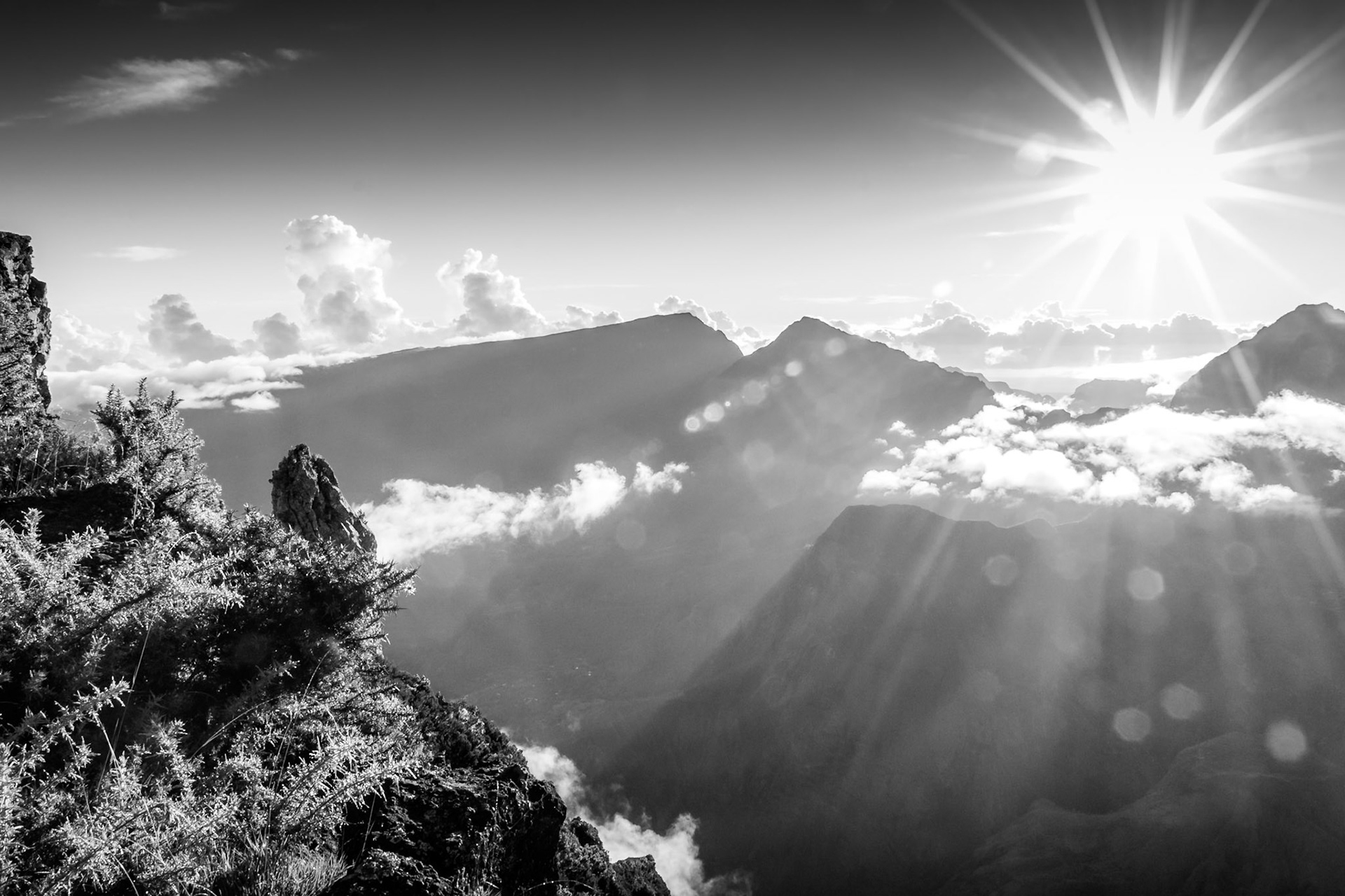 Rayons sur Mafate