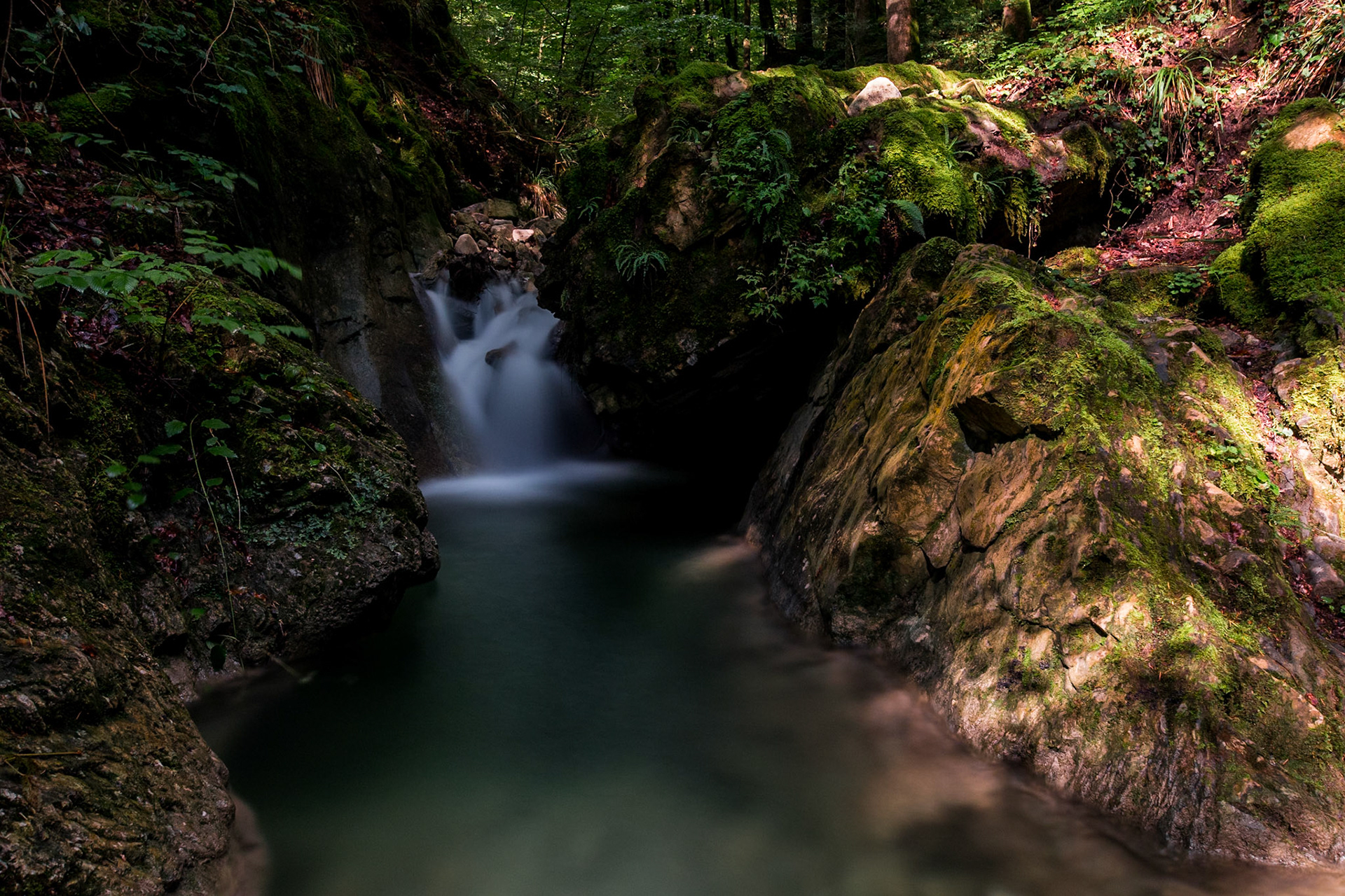Petite cascade sur le Journans