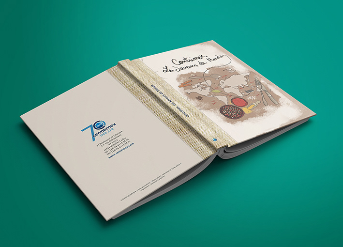Livre recette Centrimex Saveurs du Monde