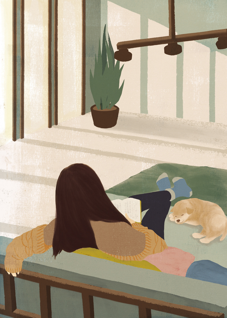 Afternoon Sun / 西日の射す部屋