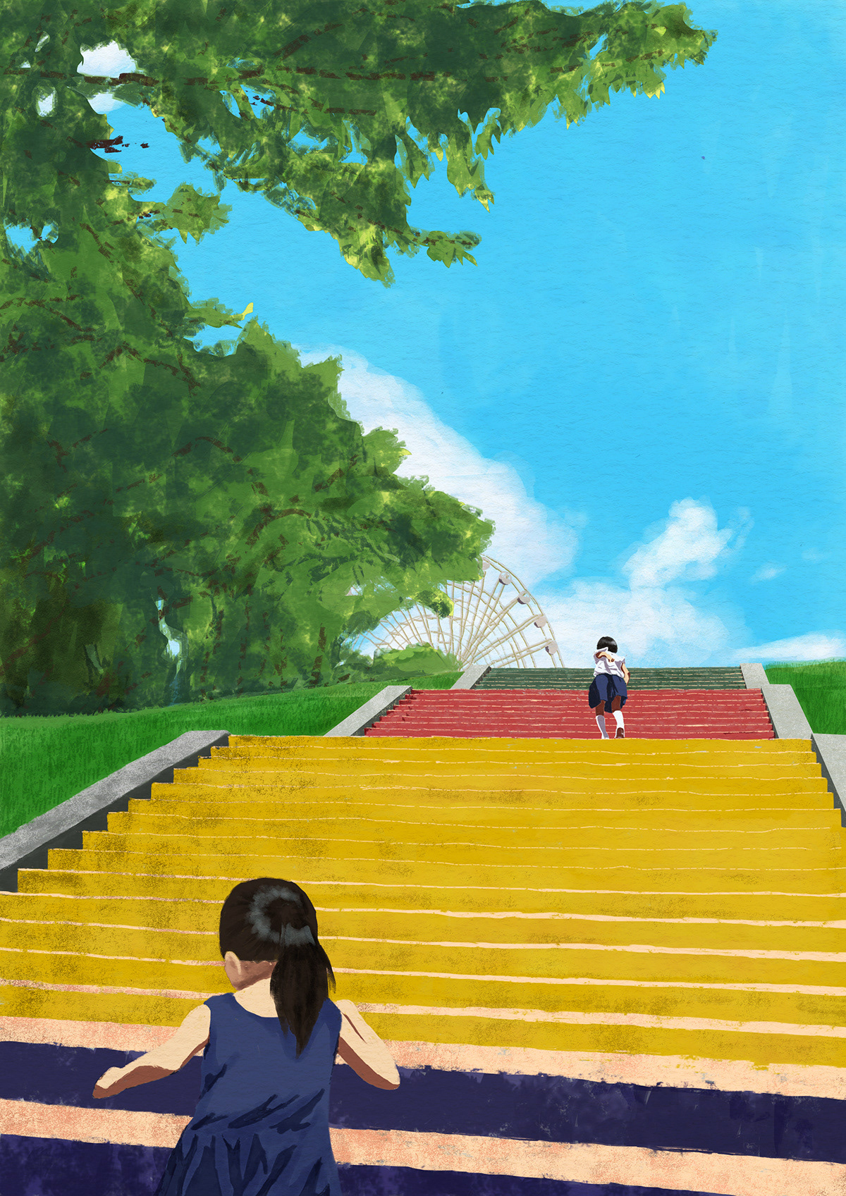 Stairs to Summer / 夏の階段