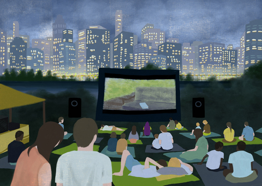Summer Movie in the Park / 野外ムービー