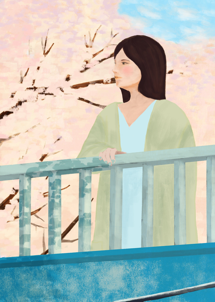 Cherry Blossom / 歩道橋