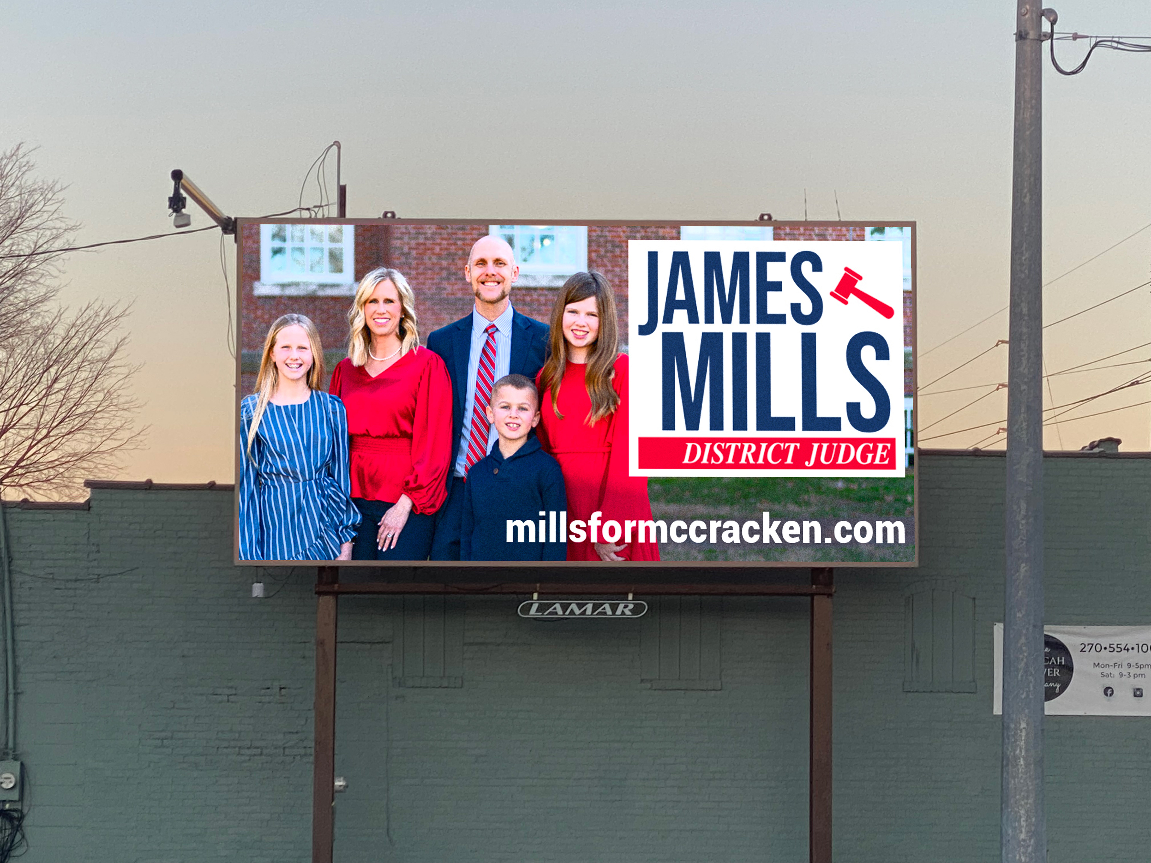 James Mill Billboard