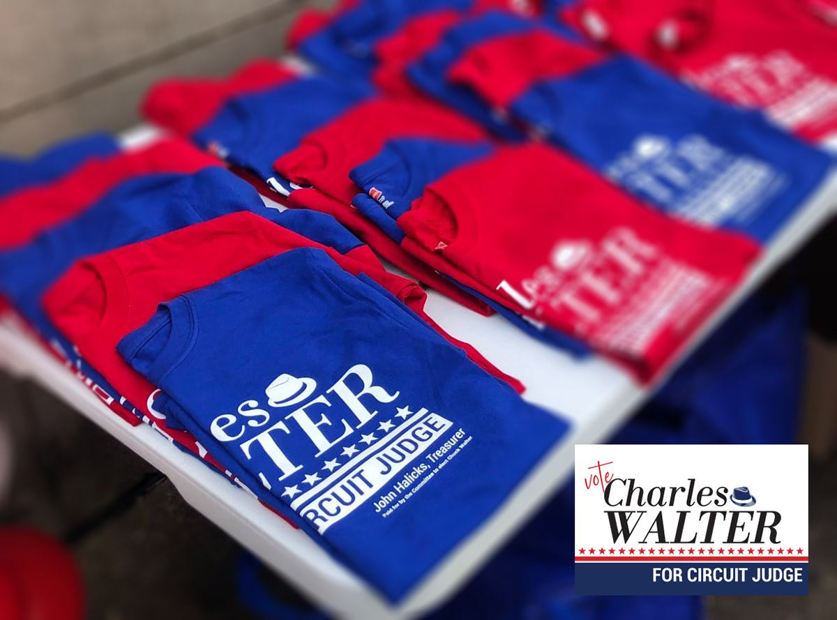 Chuck Walter Shirts/Social Media Post