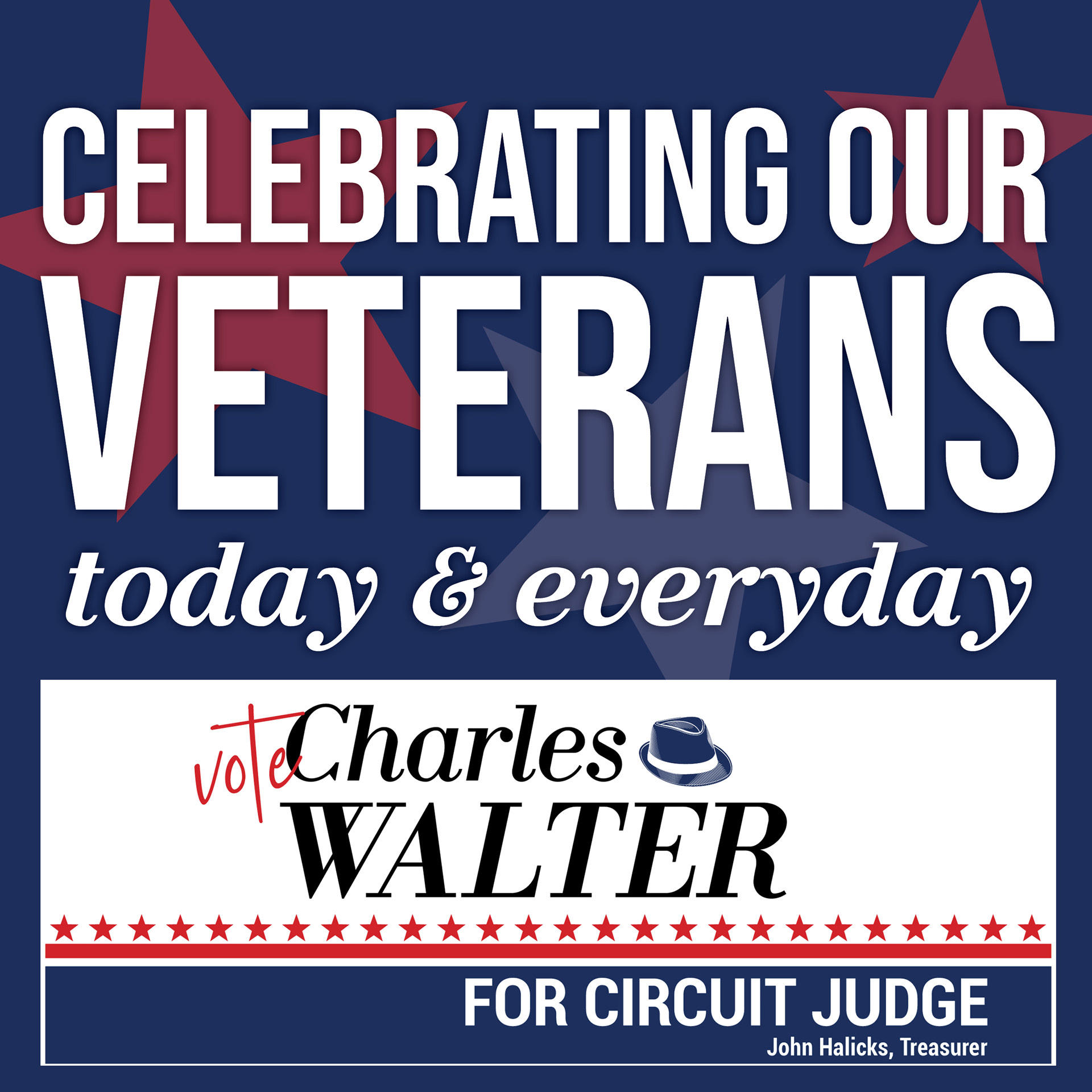 Chuck Walter Holiday Social Media Post
