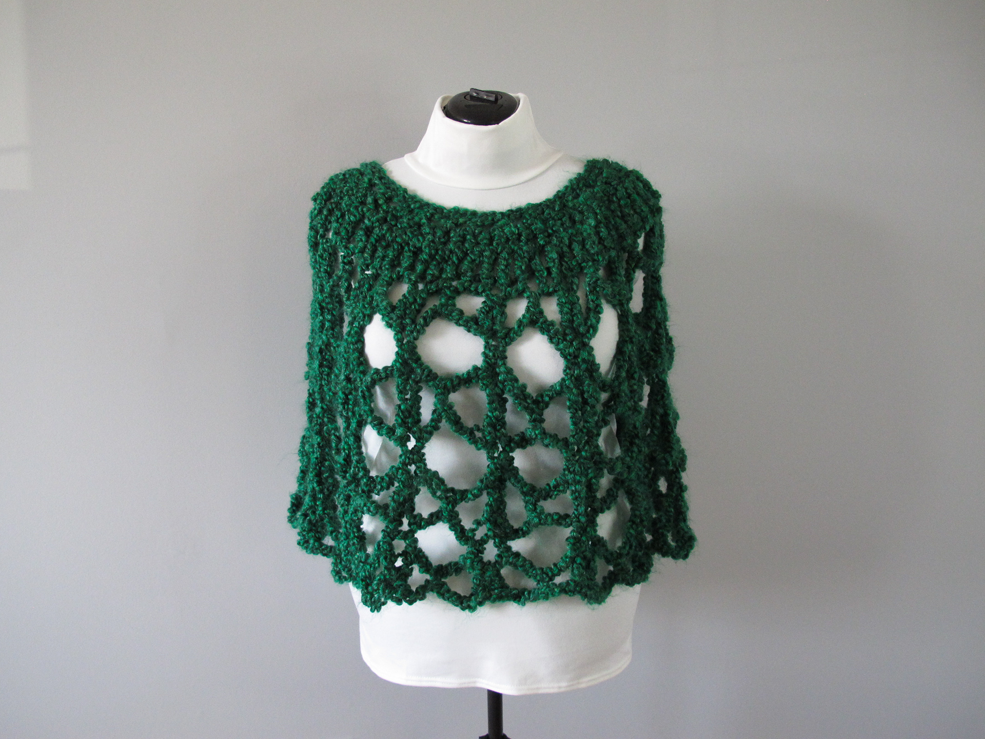 Moss Poncho