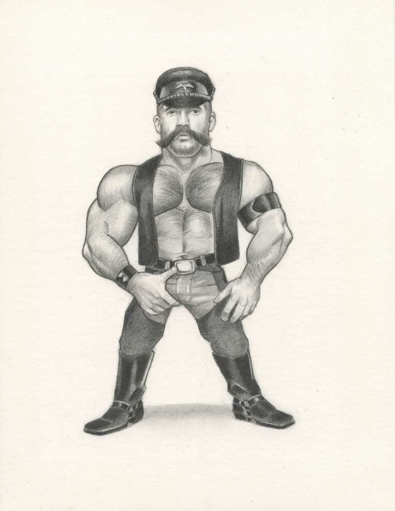 "Leatherman", 2003, 6"x8", $150