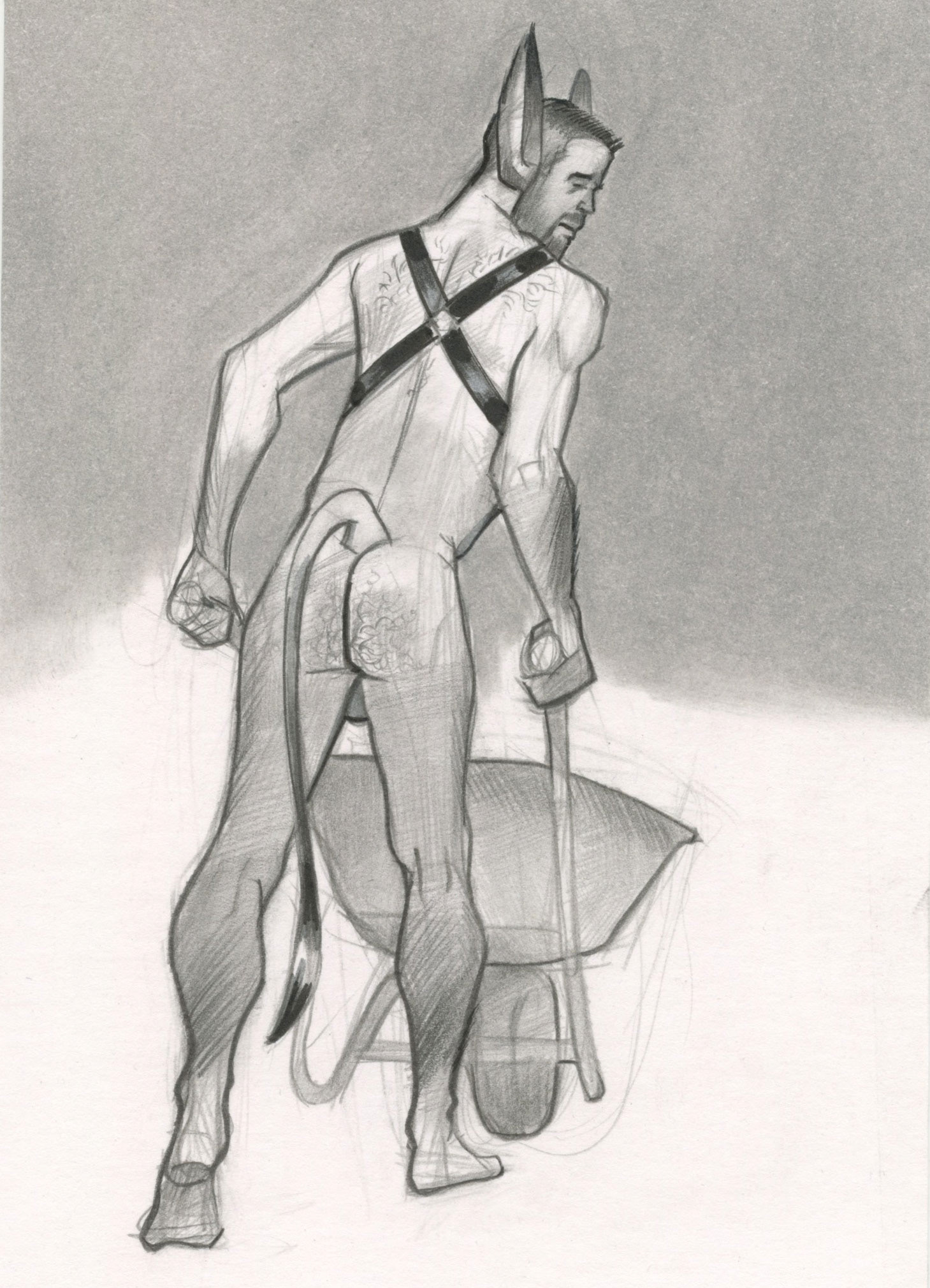 "Hard Labor 2", 2015, 4.5"x7", $40