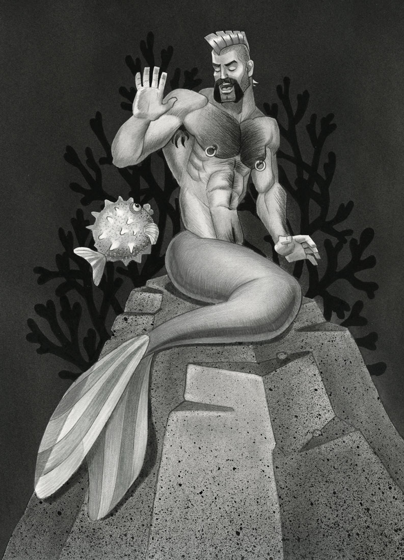 "Blow Me!", 2012, 9" x 12", $300