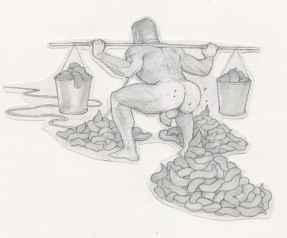 "Shit Happens", 1994, 11"x9.5", $75