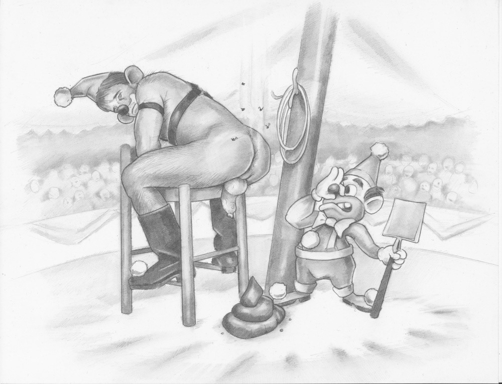 Accident under the Big Top, 11"x8.5", 2004, $200