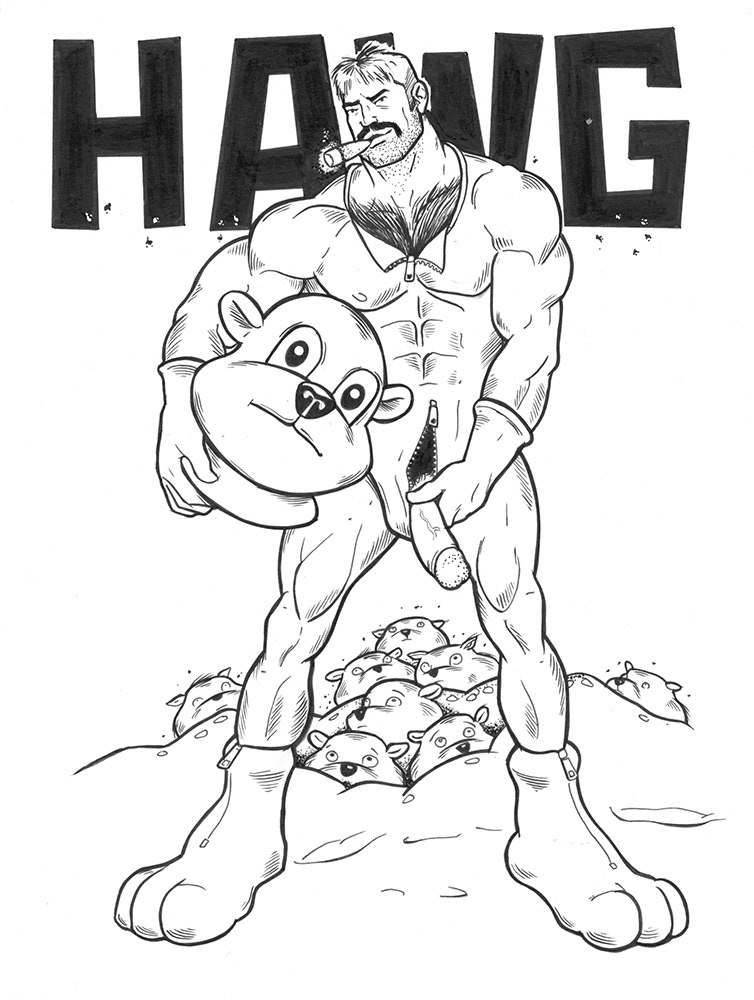 "Groundhog Day", 2008/2026, 8"x11", $250