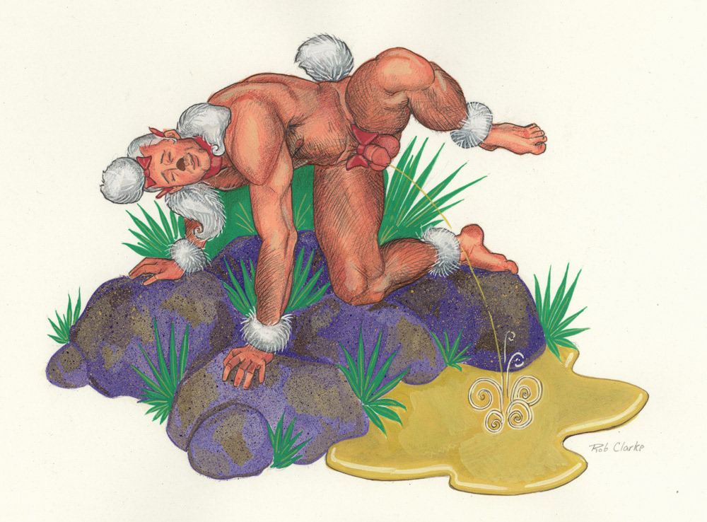 "Freinez Votre Chien", 1997, 10"x8", $150
