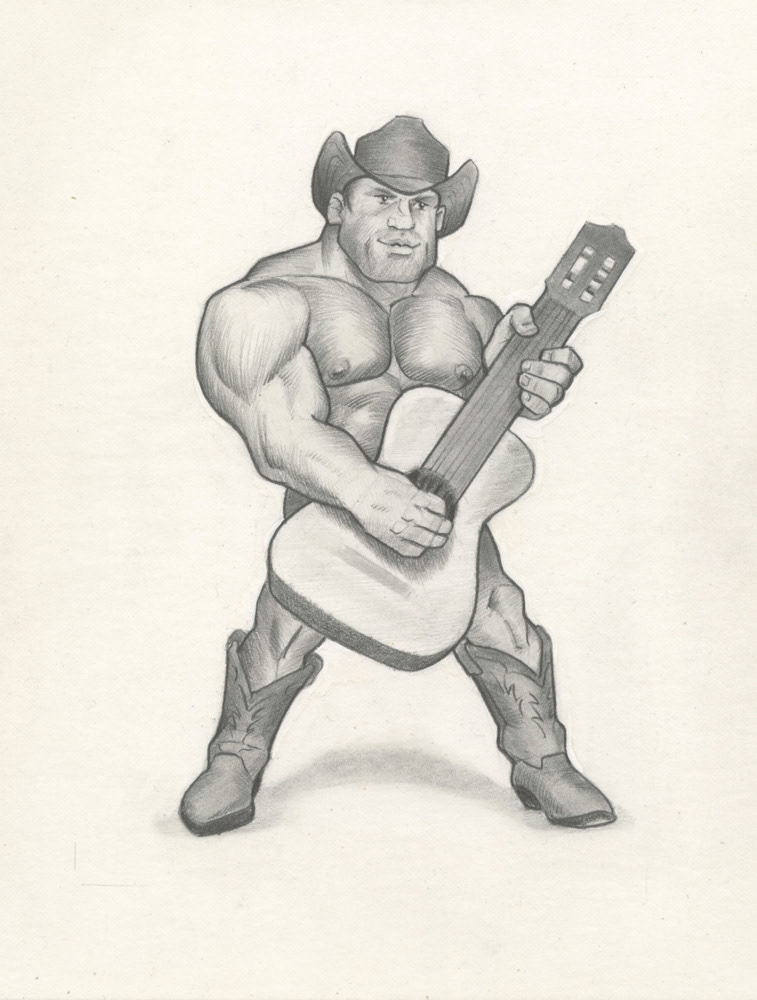 "Cowboy", 2003, 6"x8", $150