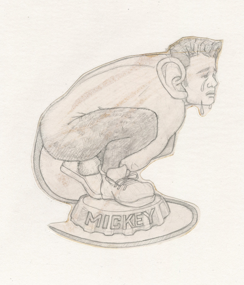 "Mouseboy 1", 1993, 6.5"x7.5", $10
