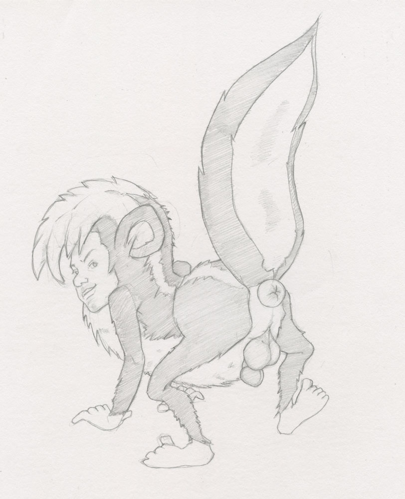 "Skunkboy", 1992, 7"x9", $30