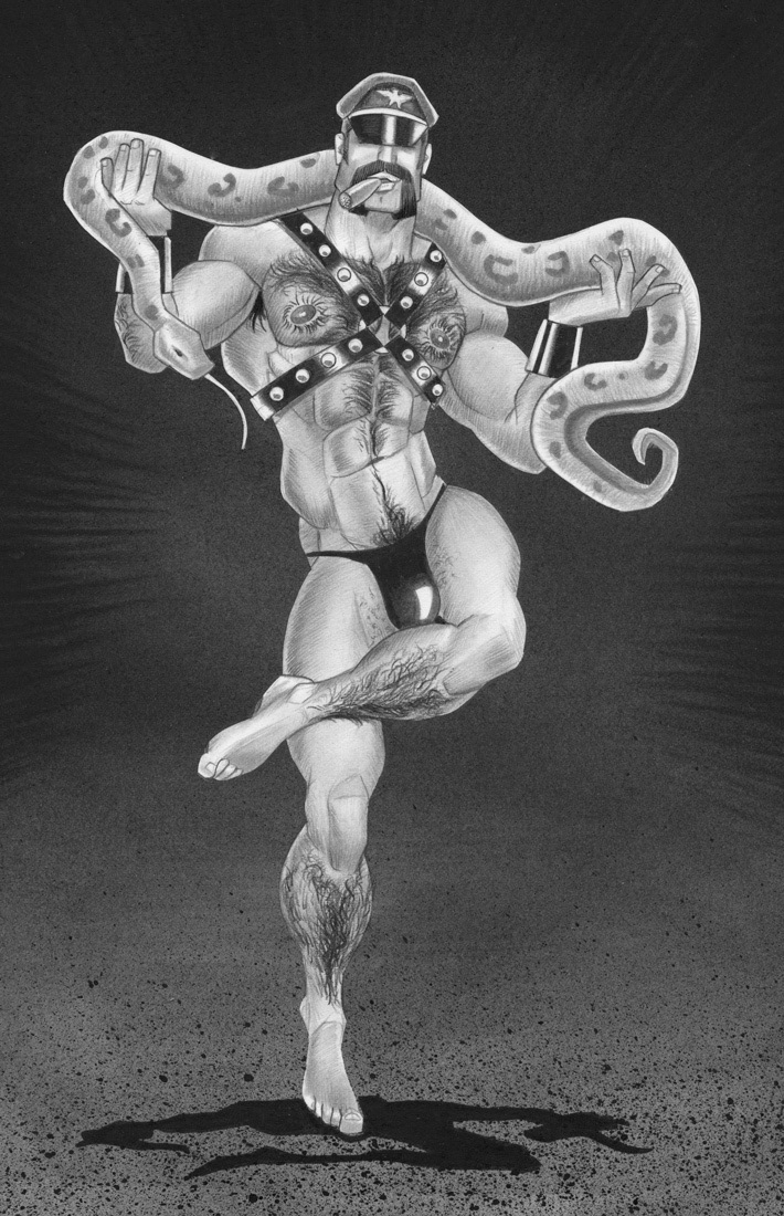 Snake Charmer, 2011, 9" x 12"