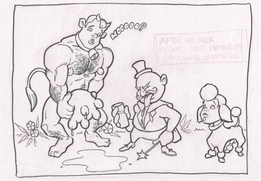 "Sour Milk", 2000, 8"x5.5", $50