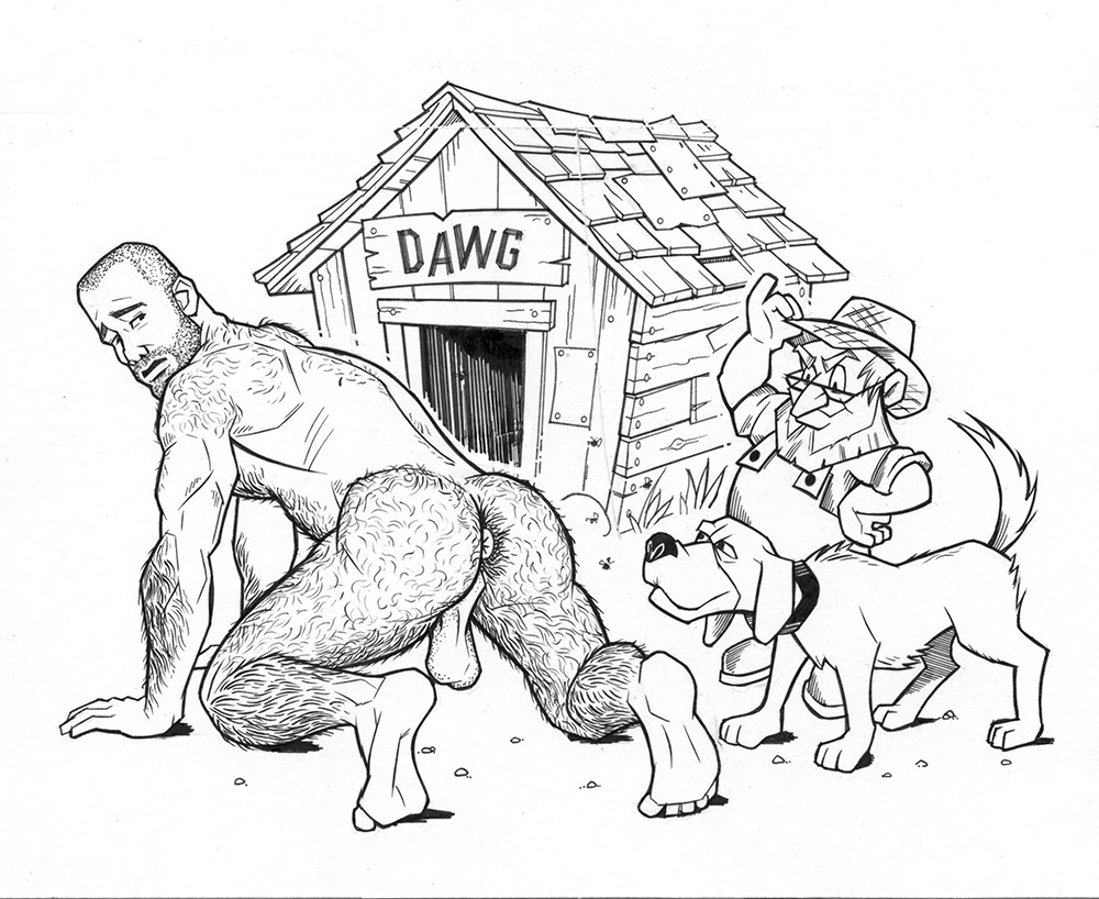 "The Farmer's Dog", 2008/2026, 11"x9", $300