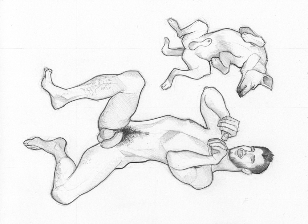 ”Floppy & Puddles”, 2013, 12"x9", $150