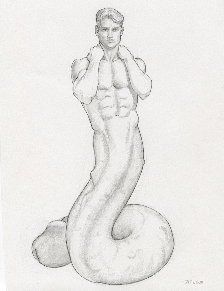 "International Male Serpent 1", 1995, 8"x10", $75