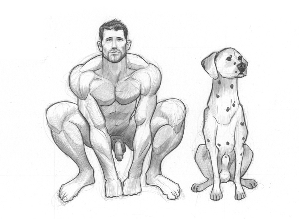 ”Dinky & Daedalus”, 2013, 12"x9", $150