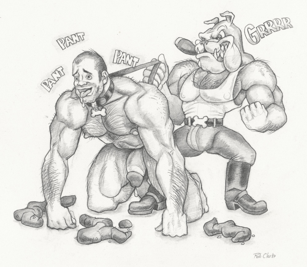 "Top Dog", 2003, 11"x8.5", $100
