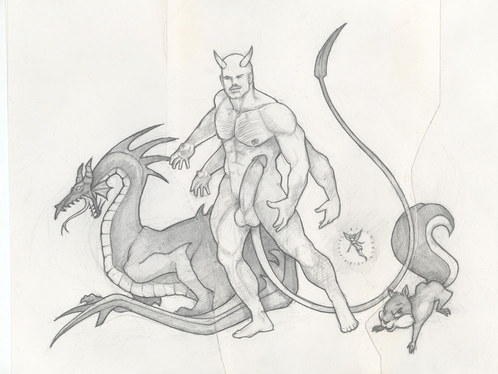 "Monster Squad", 1993, 11"x8.5", $50